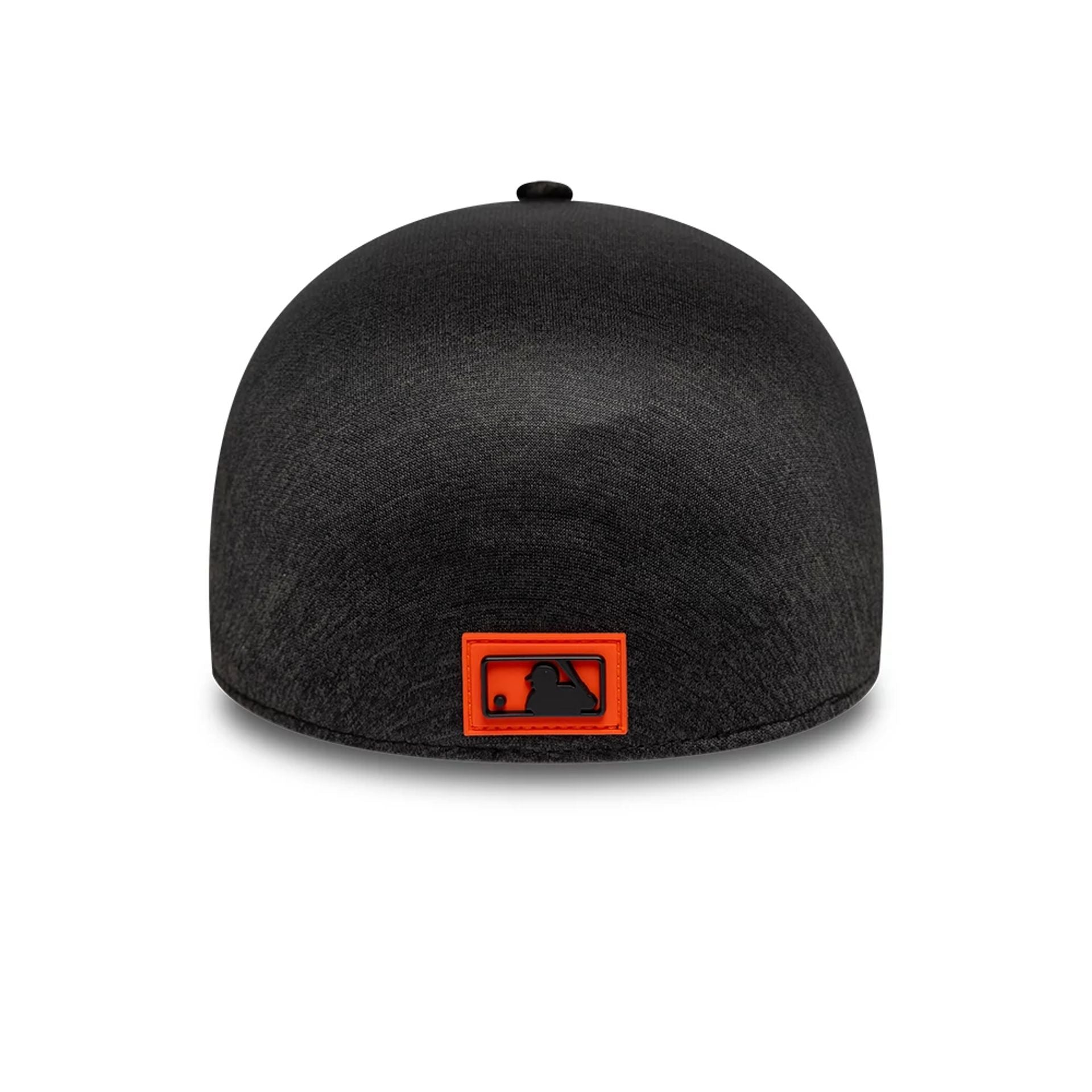 Pictured is this MLB Clubhouse Baltimore Orioles 39THIRTY Infinity Stretch Fit cap in black. 4