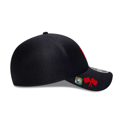 Pictured is this MLB Clubhouse Minnesota Twins 39THIRTY Infinity Stretch Fit cap in navy. 5