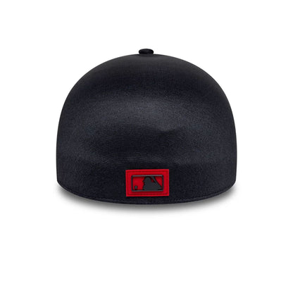 Pictured is this MLB Clubhouse LA Angels 39THIRTY Infinity Stretch Fit cap in black. 4