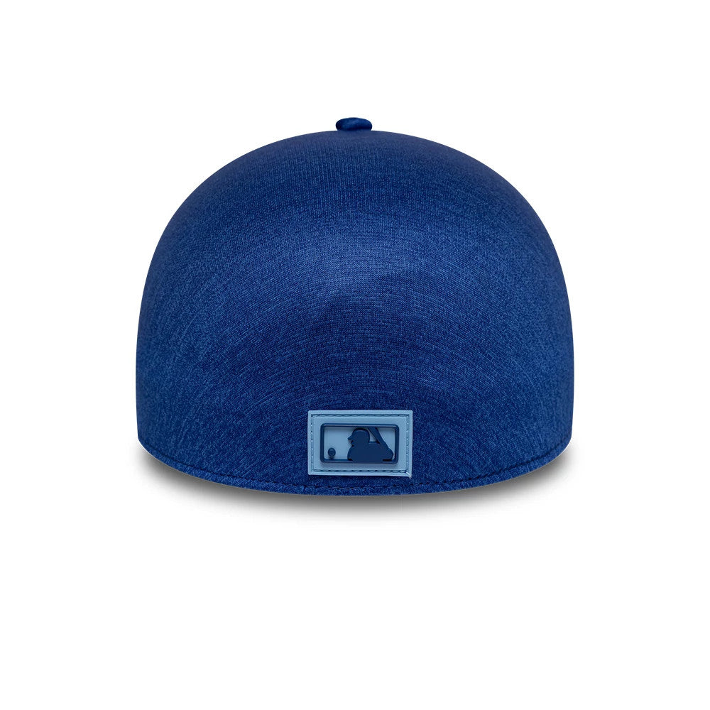 Pictured is this MLB Clubhouse Toronto Blue Jays 39THIRTY Infinity Stretch Fit cap in blue. 4