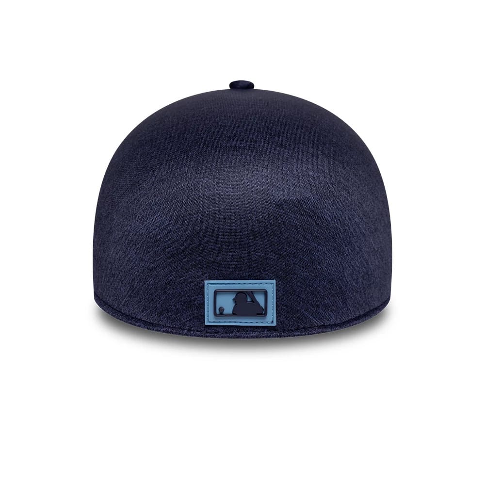 Pictured is this MLB Clubhouse Tampa Bay Rays 39THIRTY Infinity Stretch Fit cap in navy. 4