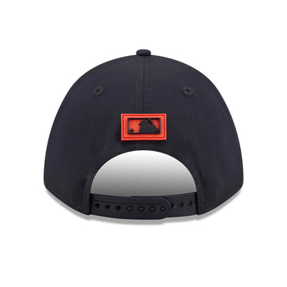 Pictured is this MLB Clubhouse Detroit Tigers 9FORTY M-Crown A-Frame cap in navy. 4