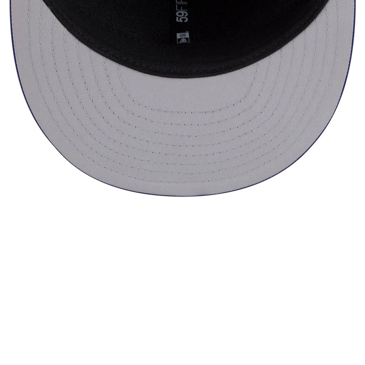 Pictured is this MLB Clubhouse LA Dodgers 59FIFTY Fitted cap in dark blue. 2