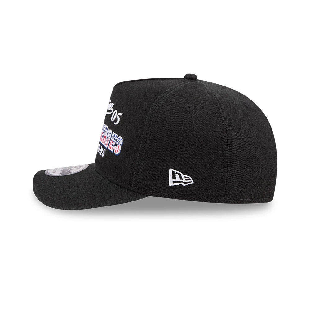 Pictured is this MLB Historic Chicago White Sox 9FIFTY A-Frame Snapback cap in black. 5