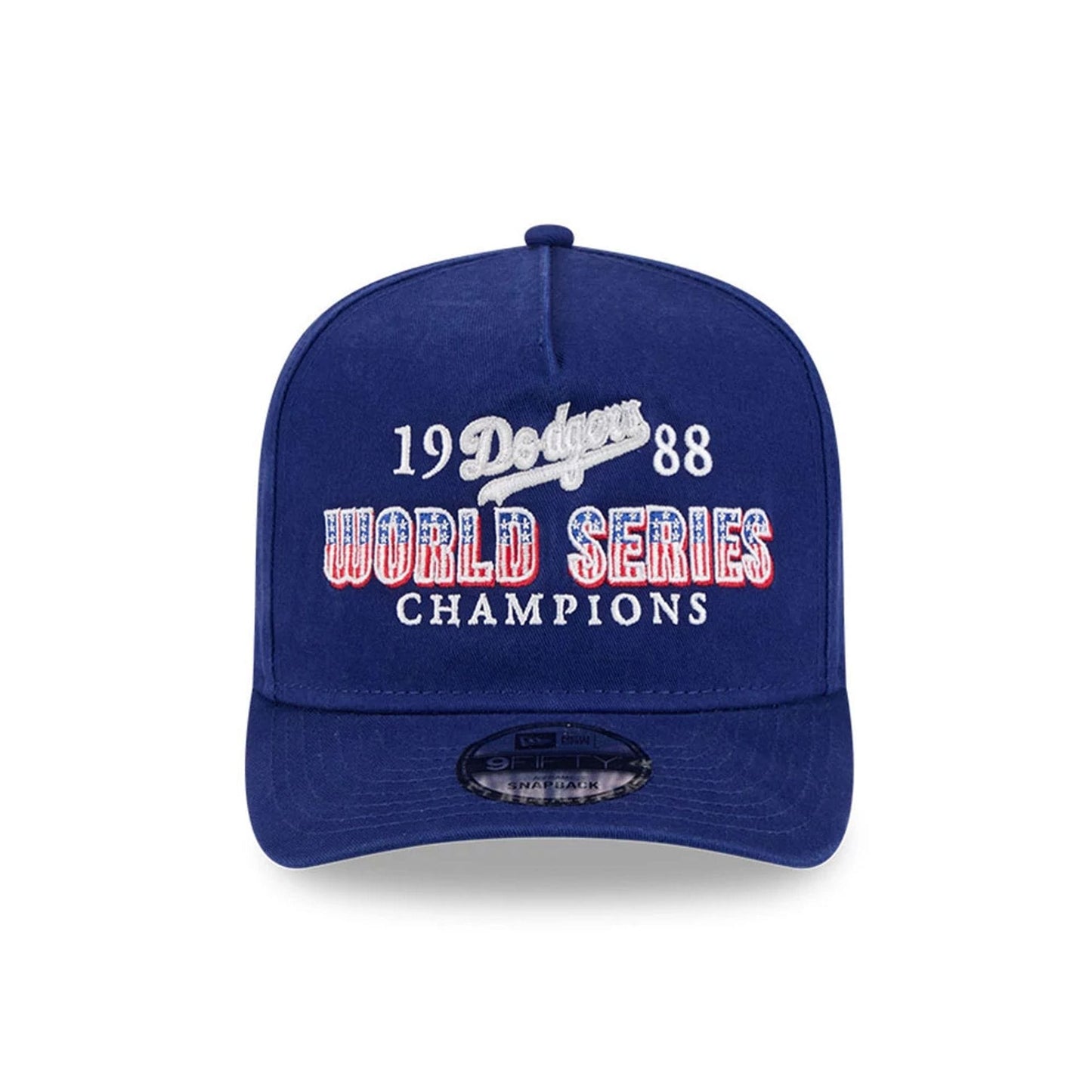 Pictured is this MLB Historic LA Dodgers 9FIFTY A-Frame Snapback cap in Navy. 3