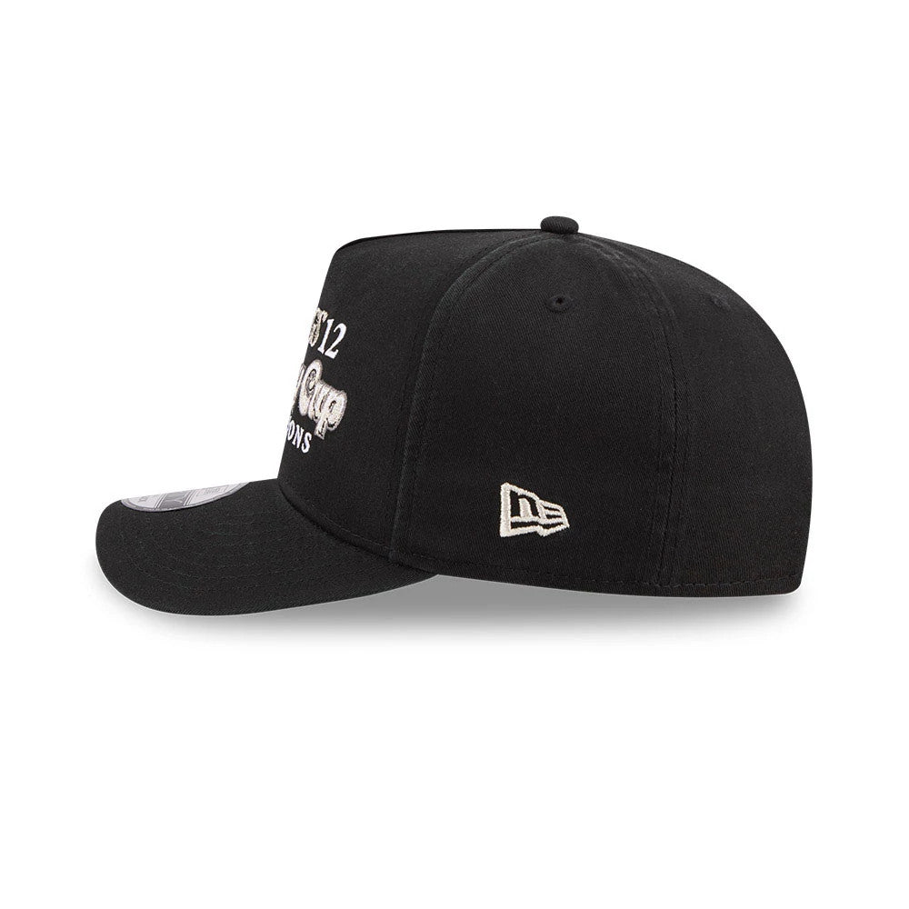 Pictured is this NHL Historic LA Kings 9FIFTY A-Frame Snapback cap in black. 6