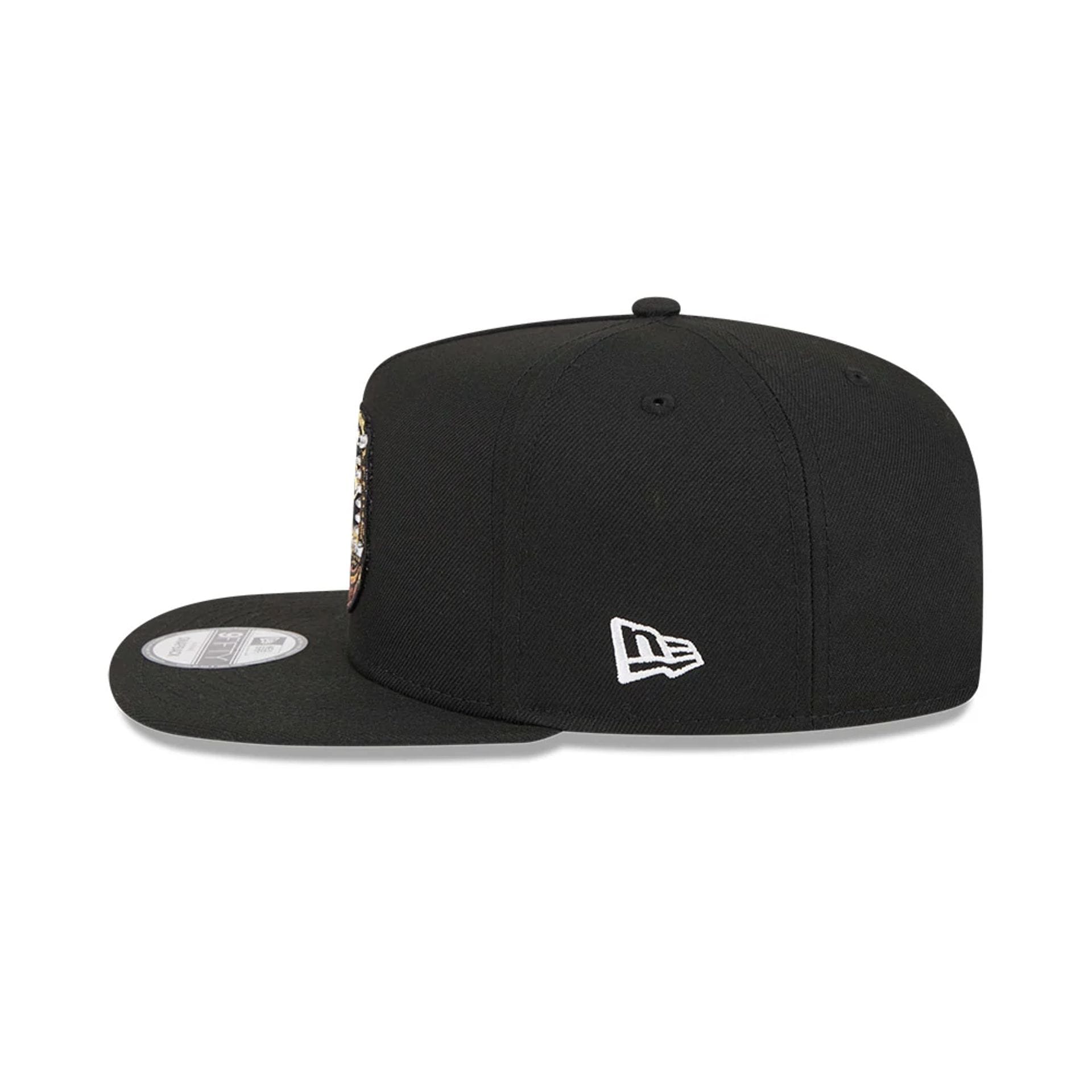 Pictured is this NFL Ring Denver Broncos 9FIFTY A-Frame Snapback cap in black. 6