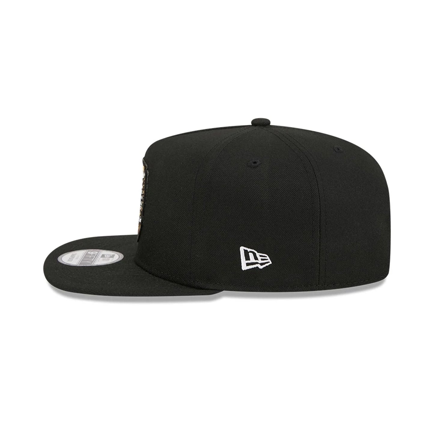 Pictured is this NFL Ring Philadelphia Eagles 9FIFTY A-Frame Snapback cap in black. 6