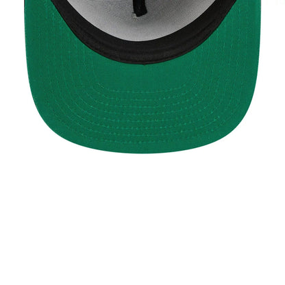 Pictured is this NFL Ring Philadelphia Eagles 9FIFTY A-Frame Snapback cap in black. 2