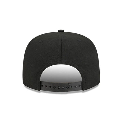 Pictured is this MLB Ring LA Dodgers 9FIFTY A-Frame Snapback cap in black. 7