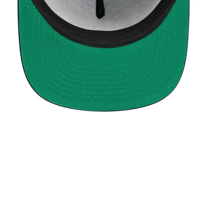 Pictured is this MLB Ring LA Dodgers 9FIFTY A-Frame Snapback cap in black. 2