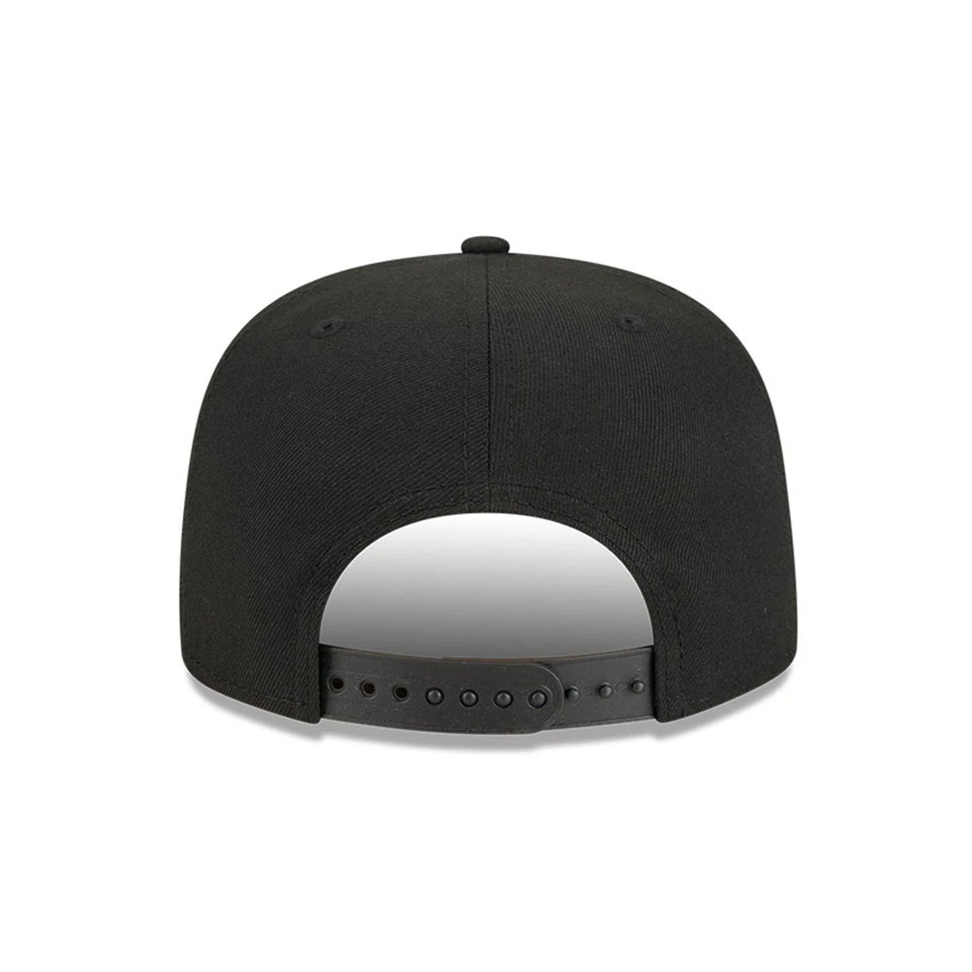 Pictured is this MLB Ring Detroit Tigers 9FIFTY A-Frame Snapback cap in black. 7