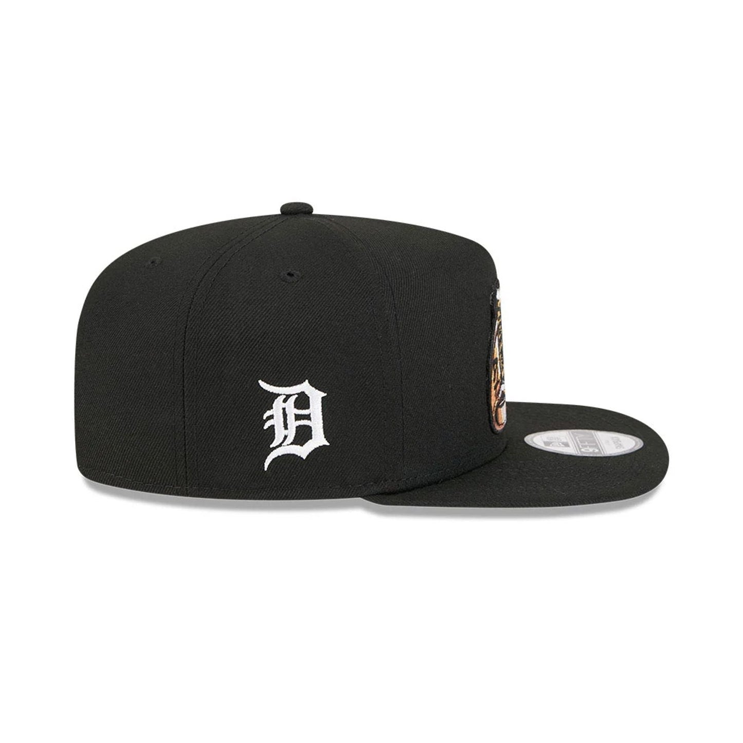 Pictured is this MLB Ring Detroit Tigers 9FIFTY A-Frame Snapback cap in black. 5