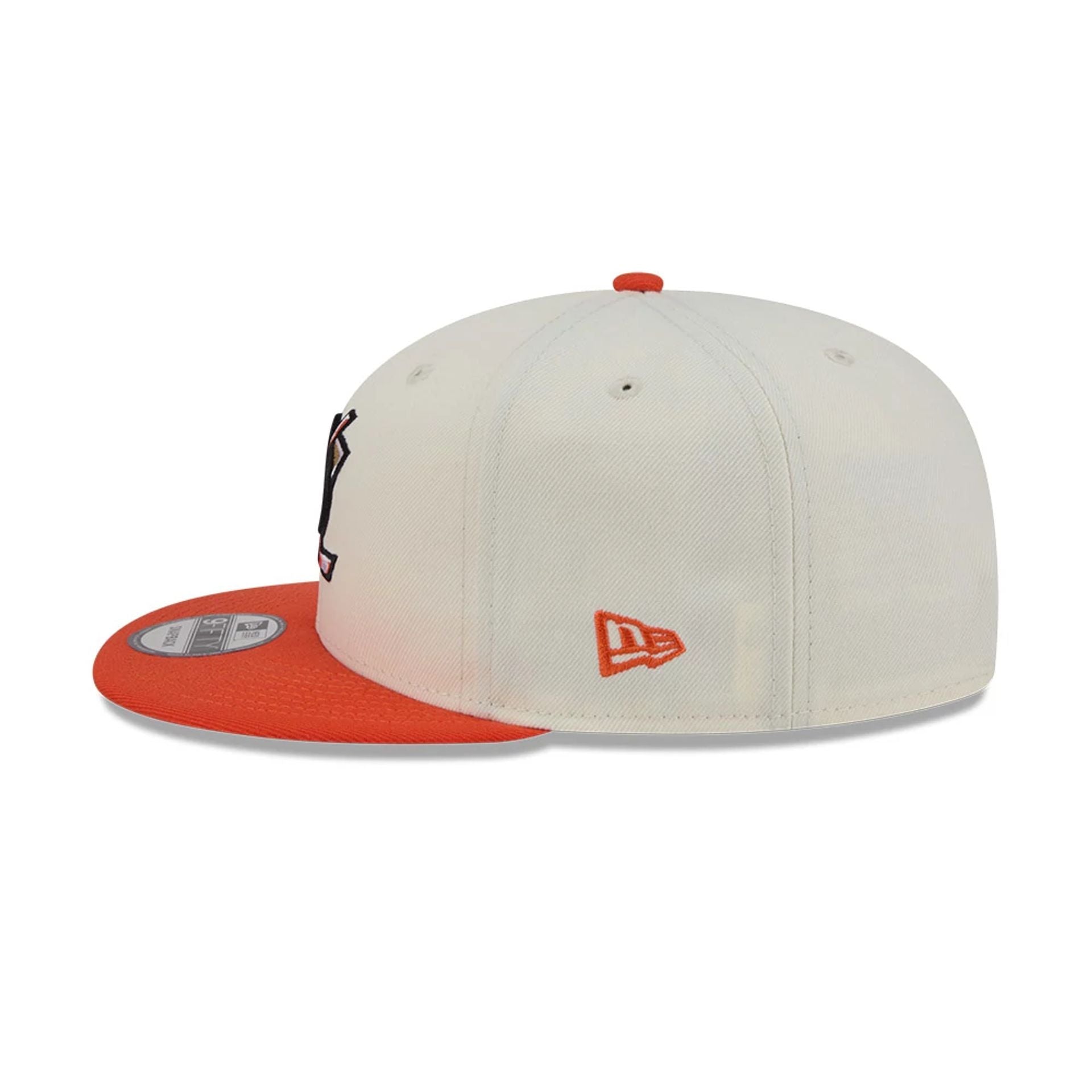 Pictured is this NHL Localized Anaheim Ducks 9FIFTY Snapback cap in white. 6