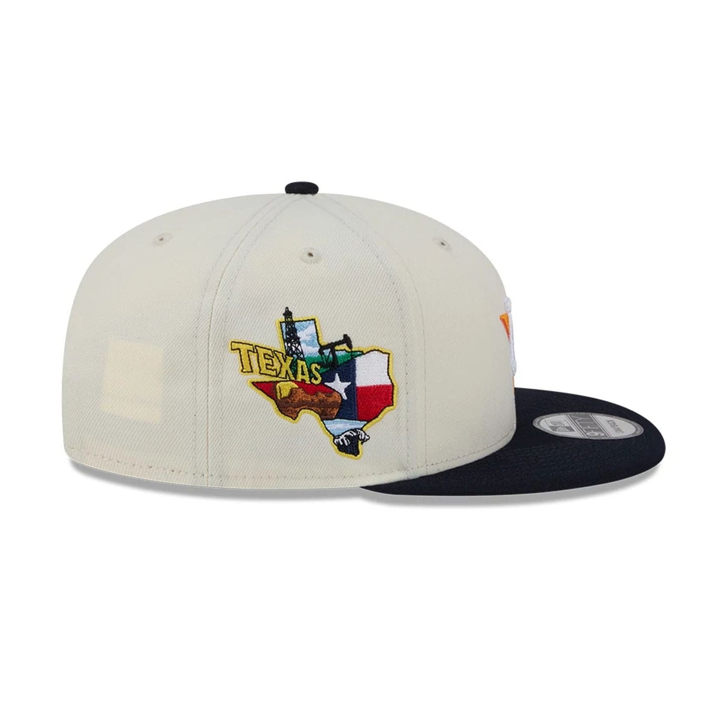 Pictured is this MLB Localized Houston Astros 9FIFTY Snapback cap in white. 5