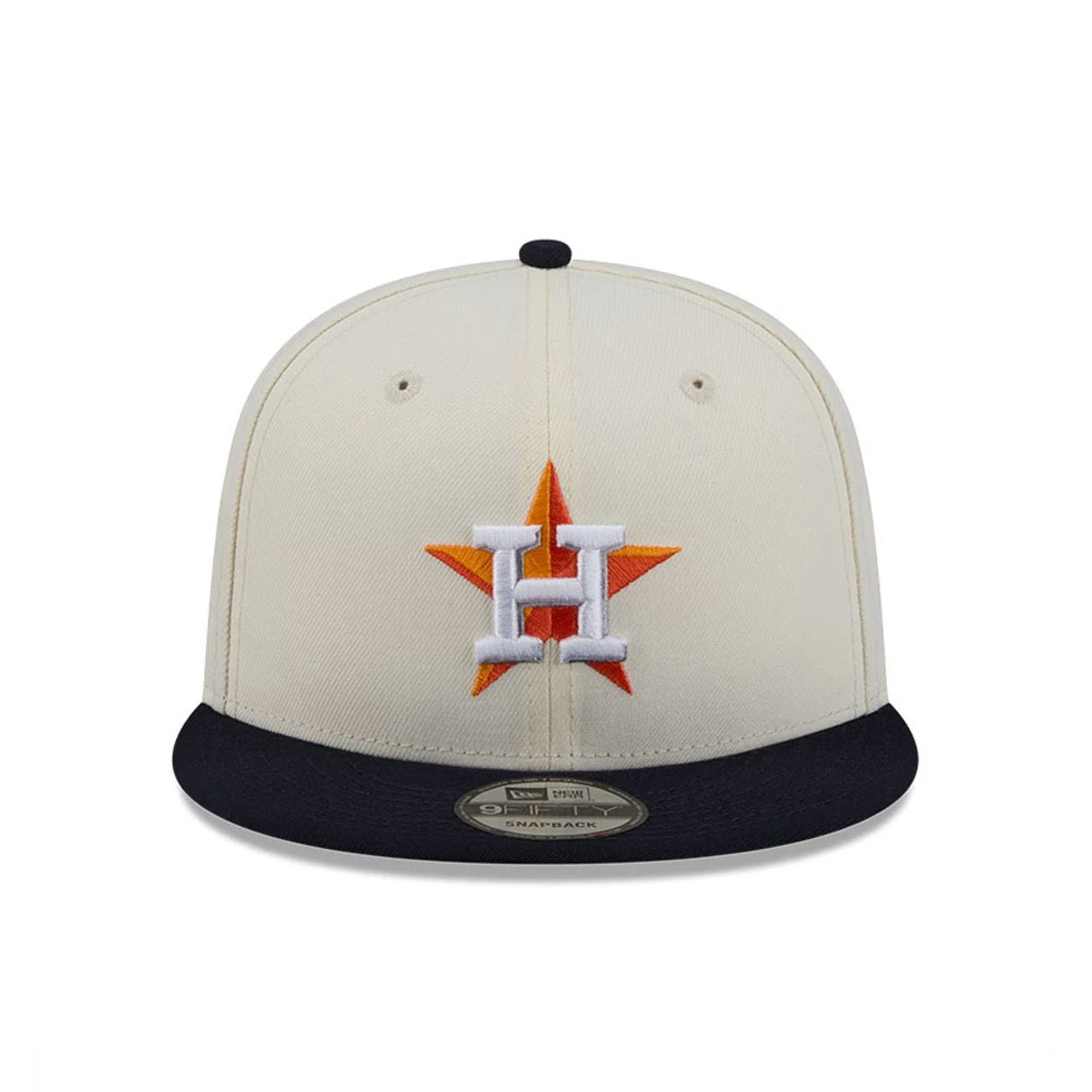 Pictured is this MLB Localized Houston Astros 9FIFTY Snapback cap in white. 3