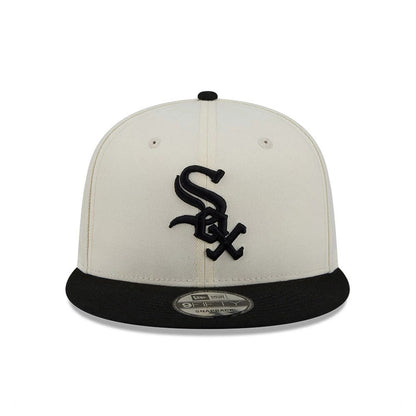 Pictured is this MLB Localized Chicago White Sox 9FIFTY Snapback cap in white. 3