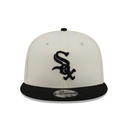 Pictured is this MLB Localized Chicago White Sox 9FIFTY Snapback cap in white. 3
