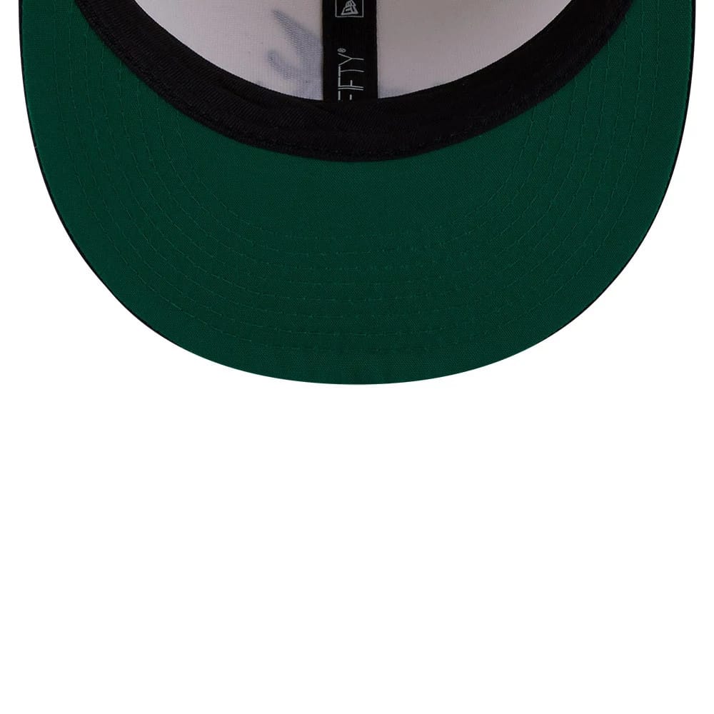 Pictured is this MLB Localized Atlanta Braves 9FIFTY Snapback cap in white. 2