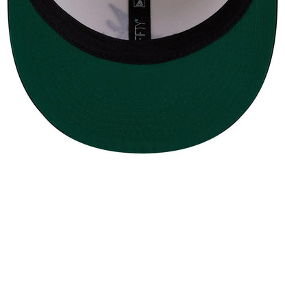 Pictured is this MLB Localized Atlanta Braves 9FIFTY Snapback cap in white. 2
