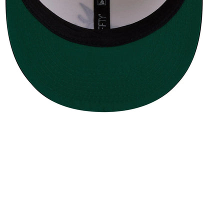 Pictured is this MLB Localized Atlanta Braves 9FIFTY Snapback cap in white. 2