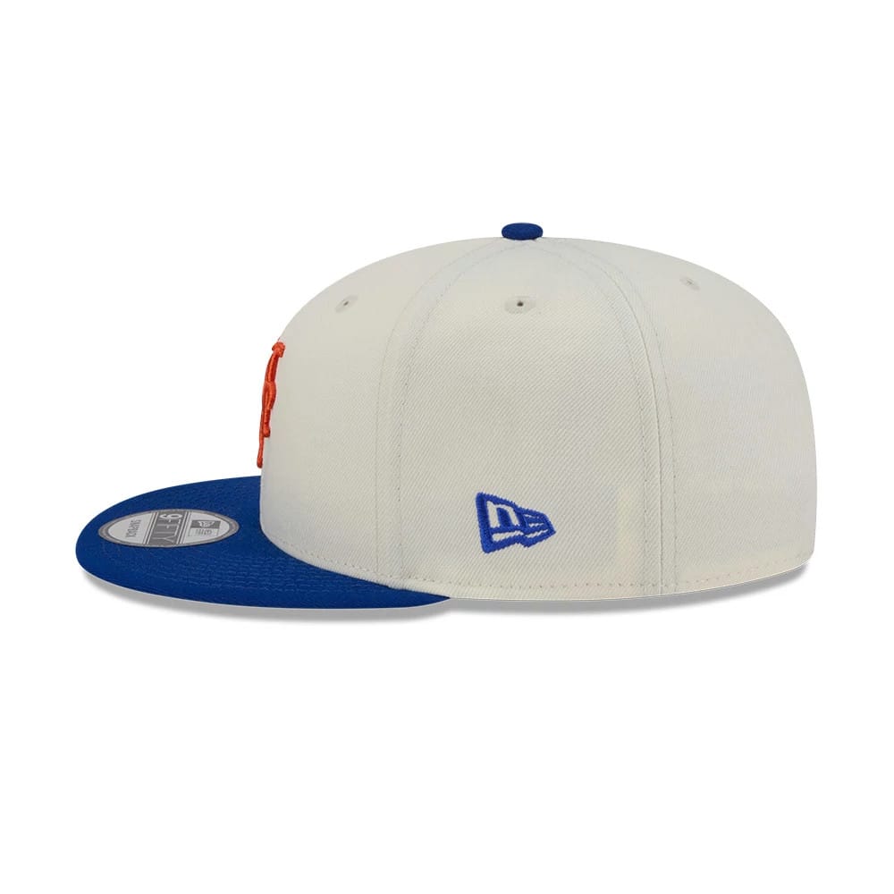 Pictured is this MLB Localized New York Mets 9FIFTY Snapback cap in white. 6