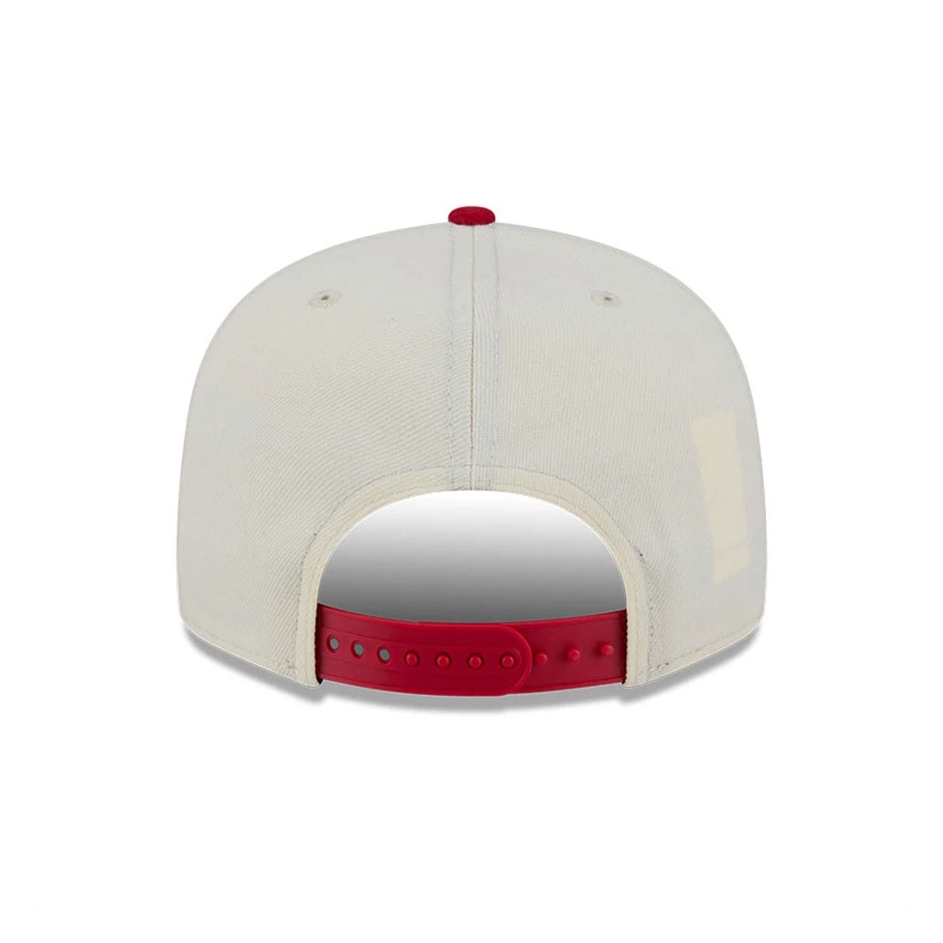 Pictured is this MLB Localized LA Angels 9FIFTY Snapback cap in white. 7