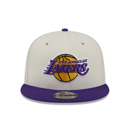 Pictured is this NBA Localized LA Lakers 9FIFTY Snapback cap in white. 3
