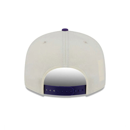 Pictured is this NBA Localized LA Lakers 9FIFTY Snapback cap in white. 7