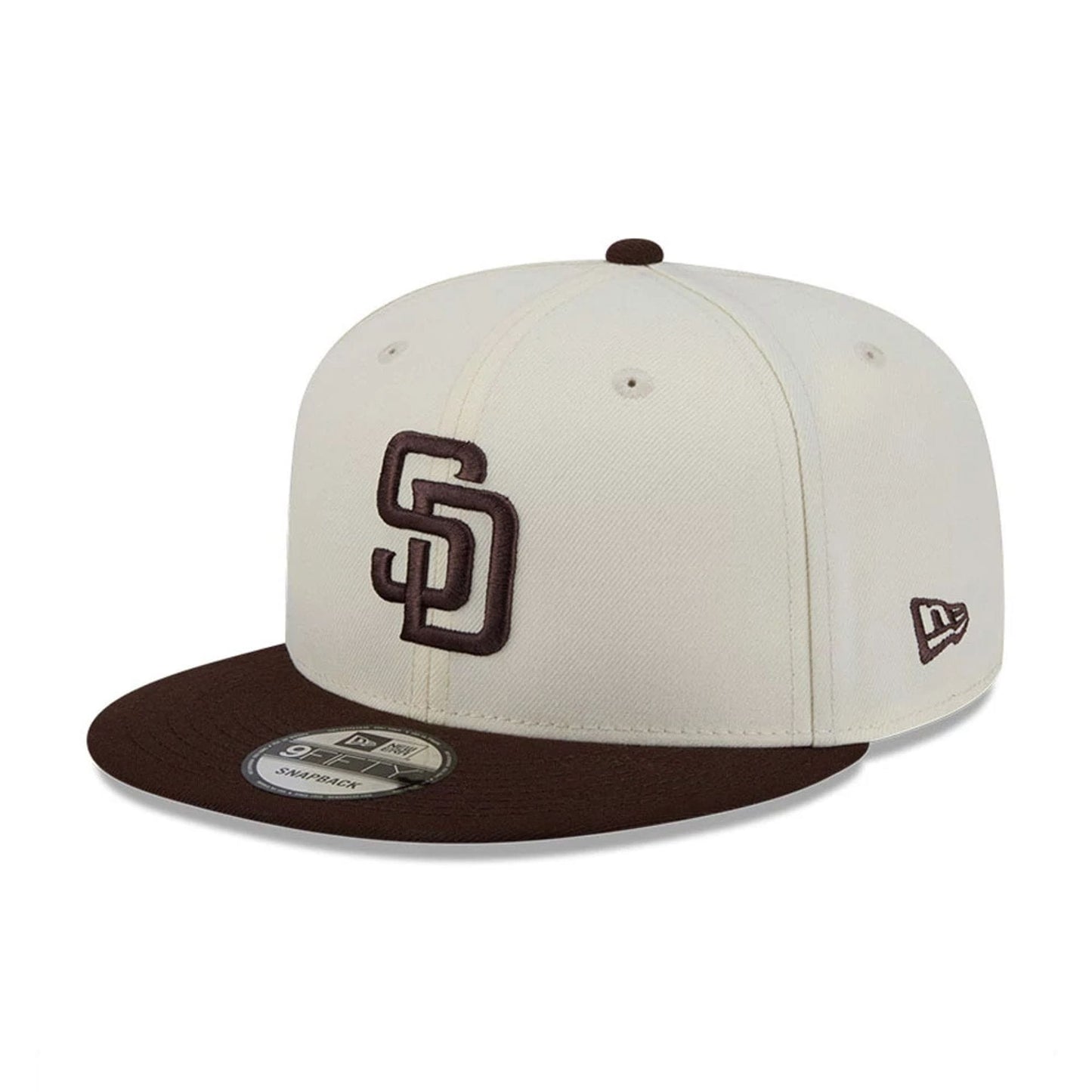 Pictured is this MLB Localized San Diego Padres 9FIFTY Snapback cap in white. 4