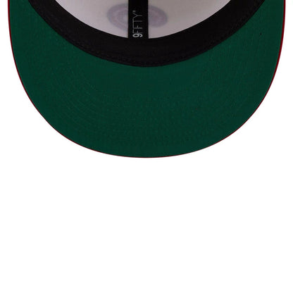 Pictured is this MLB Localized Philadelphia Phillies 9FIFTY Snapback cap in white. 2