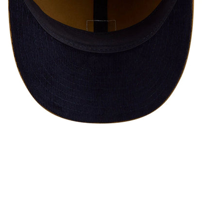 Pictured is this MLB Brushed New York Yankees Retro Crown 9FIFTY cap in Dark Beige. 2