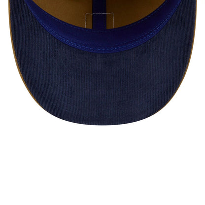 Pictured is this MLB Brushed Brooklyn Dodgers Retro Crown 9FIFTY cap in Dark Beige. 2