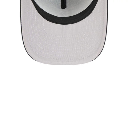 Pictured is this MLB Washed Detroit Tigers 9FIFTY A-Frame Trucker cap in black. 2