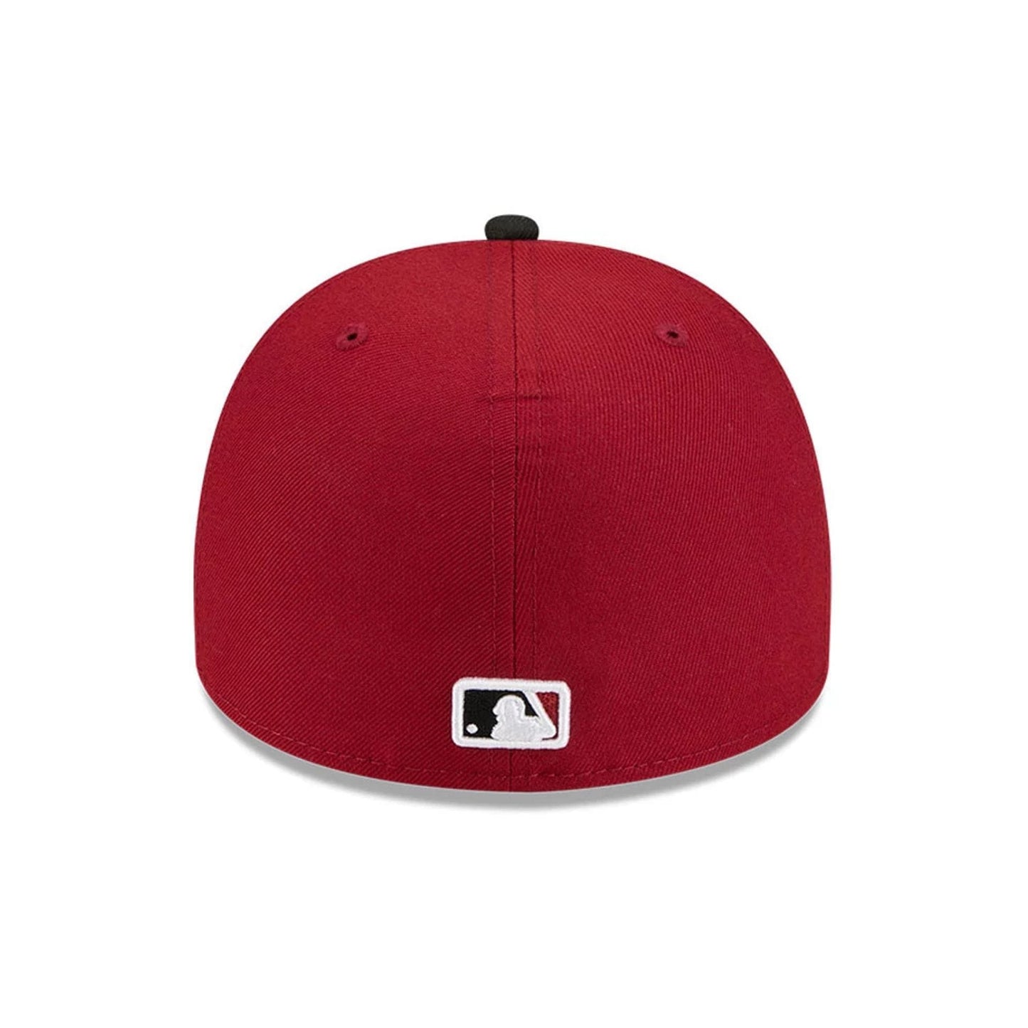 Pictured is this MLB Cartoon Arizona Diamondbacks 59FIFTY A-Frame Fitted cap in Dark Red. 7