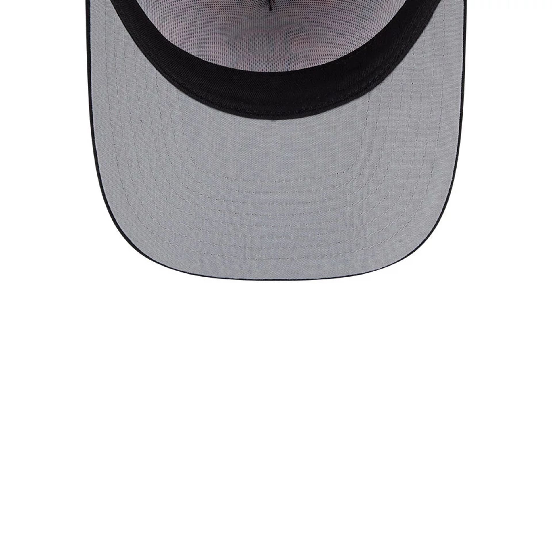 Pictured is this MLB Leaves Boston Red Sox 9FIFTY A-Frame Snapback cap in bright orange. 2