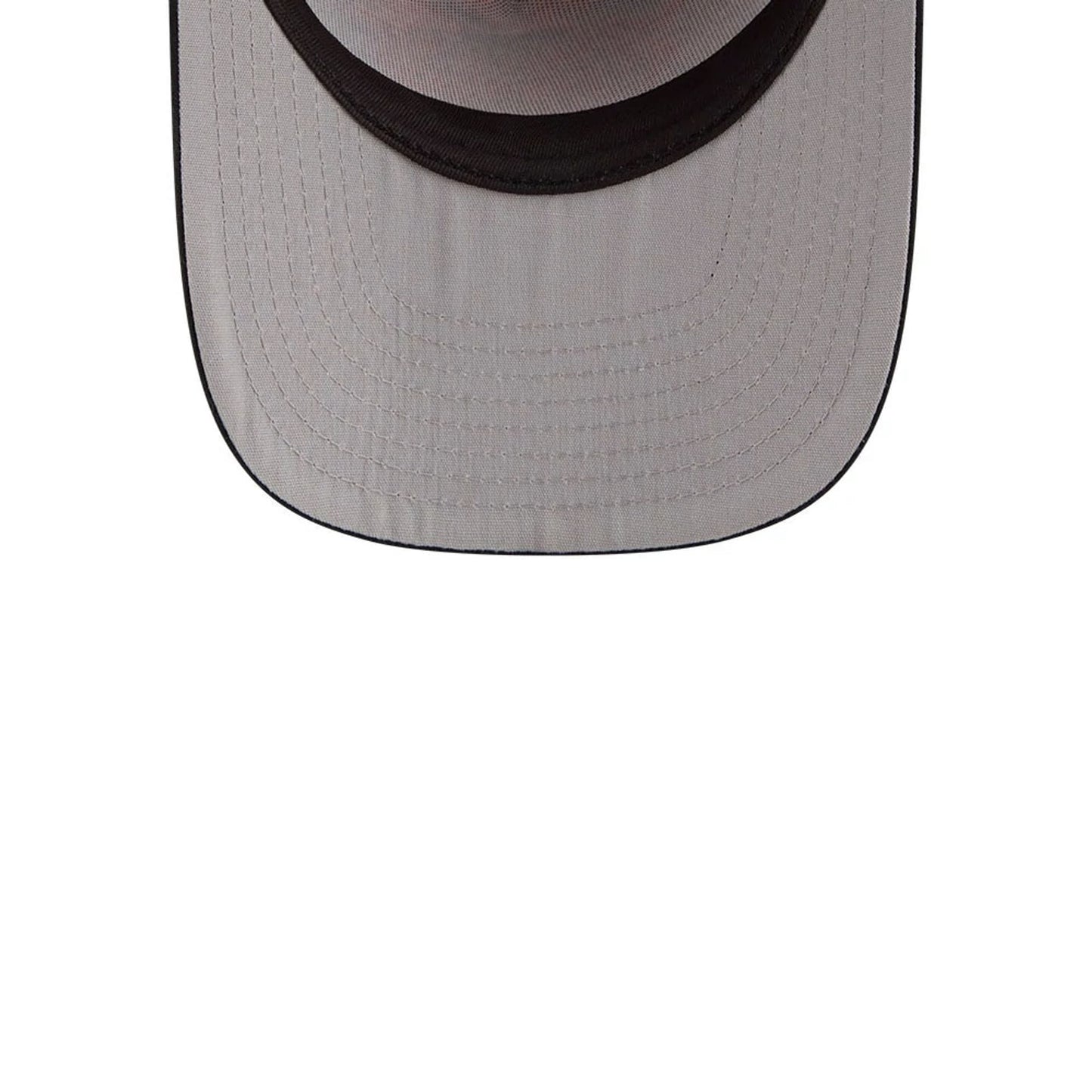Pictured is this MLB Leaves New York Mets 9FIFTY A-Frame Snapback cap in bright orange. 2