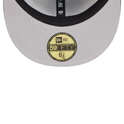 Pictured is this NBA All Over 59FIFTY Fitted cap in black. 2