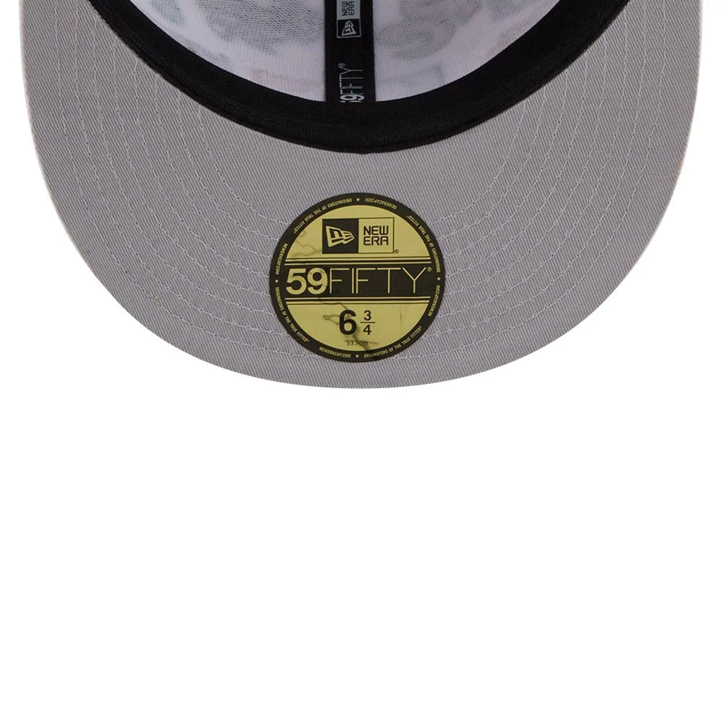 Pictured is this MiLB All Over 59FIFTY Fitted cap in white. 2