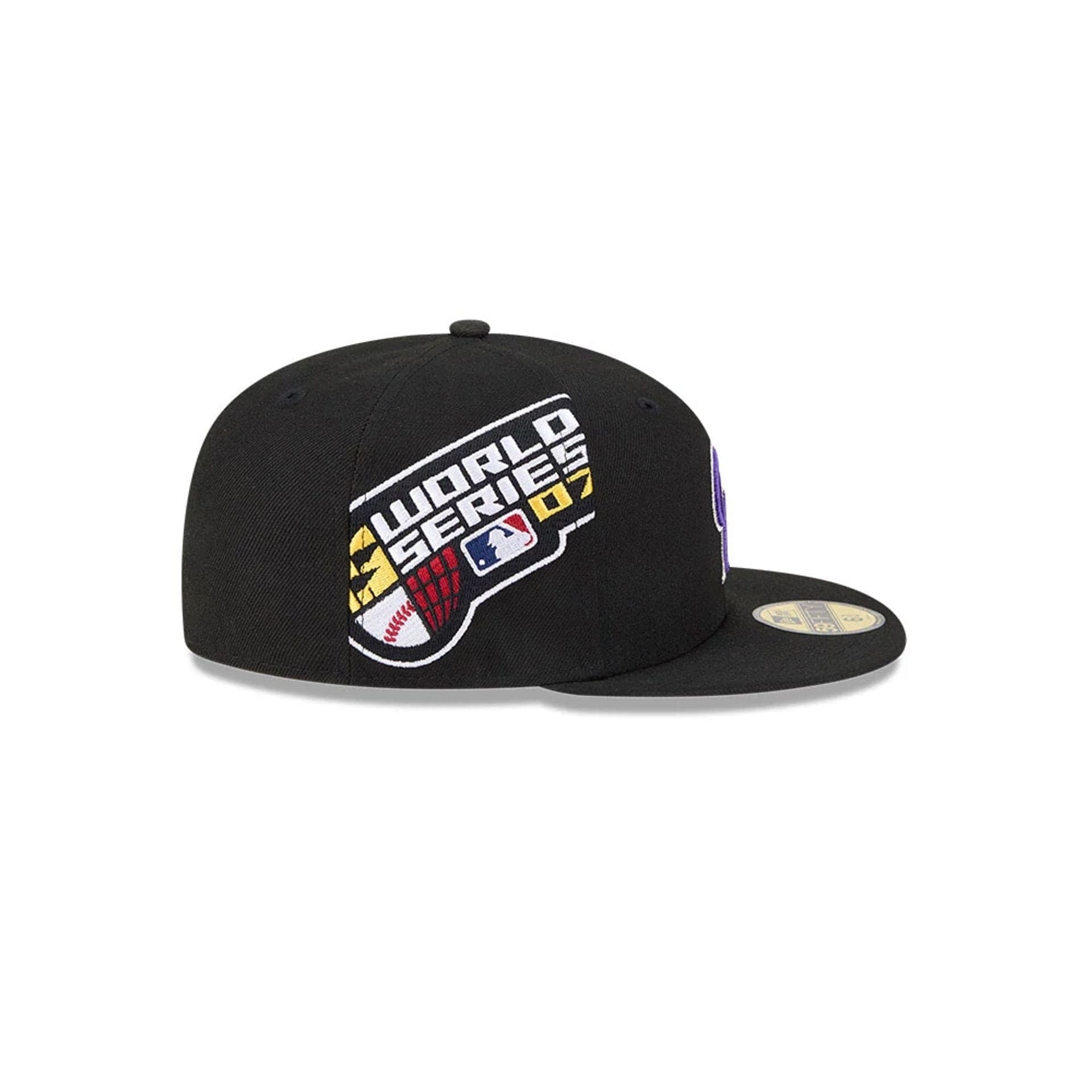 Pictured is this MLB Hidden Hit Colorado Rockies 59FIFTY Fitted cap in black. 5
