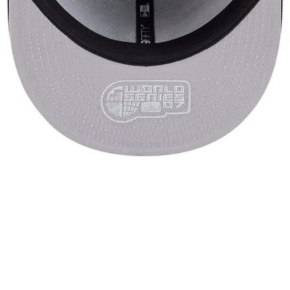 Pictured is this MLB Hidden Hit Colorado Rockies 59FIFTY Fitted cap in black. 2