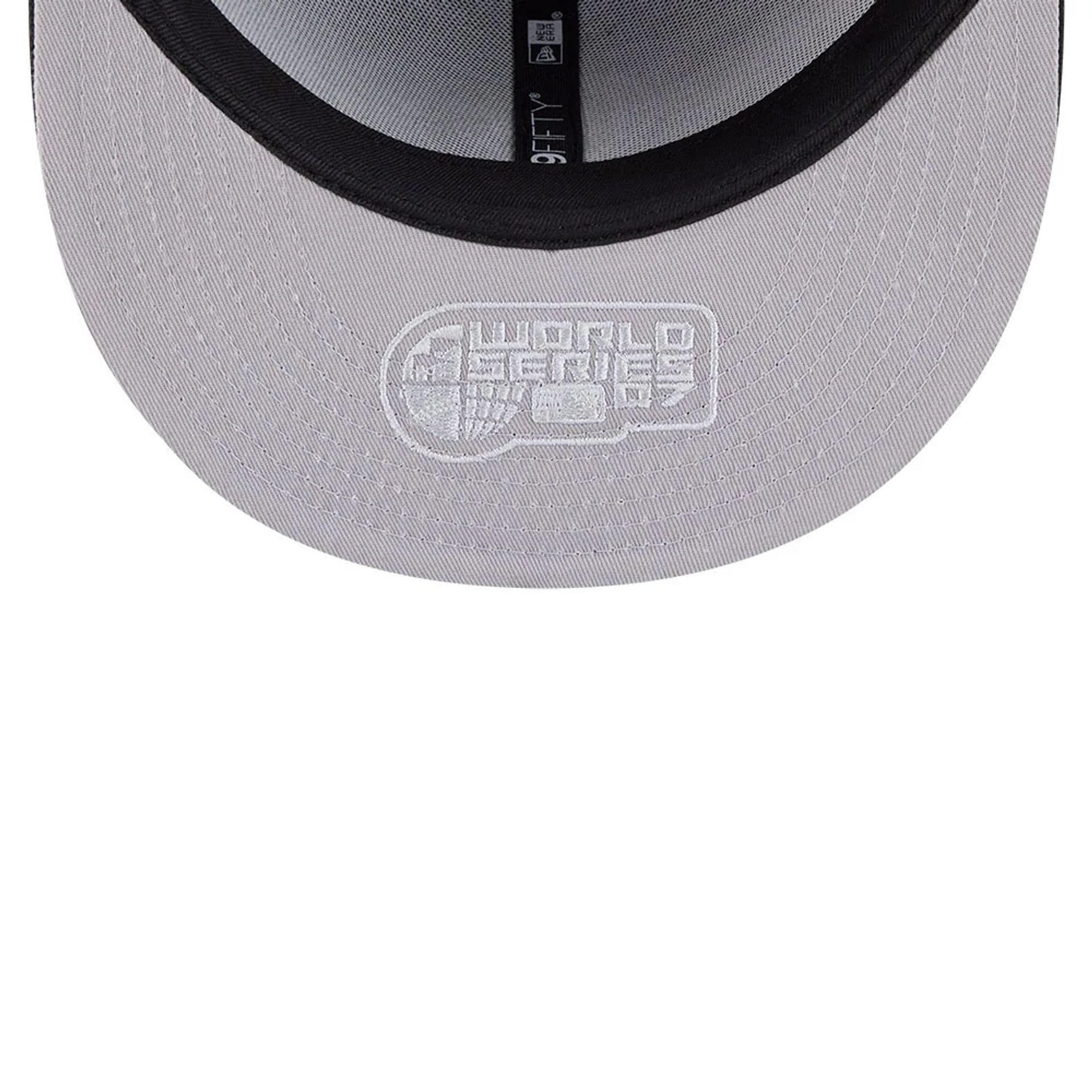 Pictured is this MLB Hidden Hit Colorado Rockies 59FIFTY Fitted cap in black. 2