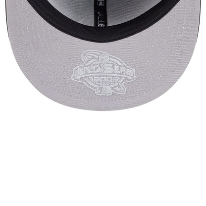 Pictured is this MLB Hidden Hit Arizona Diamondbacks 59FIFTY Fitted cap in black. 2
