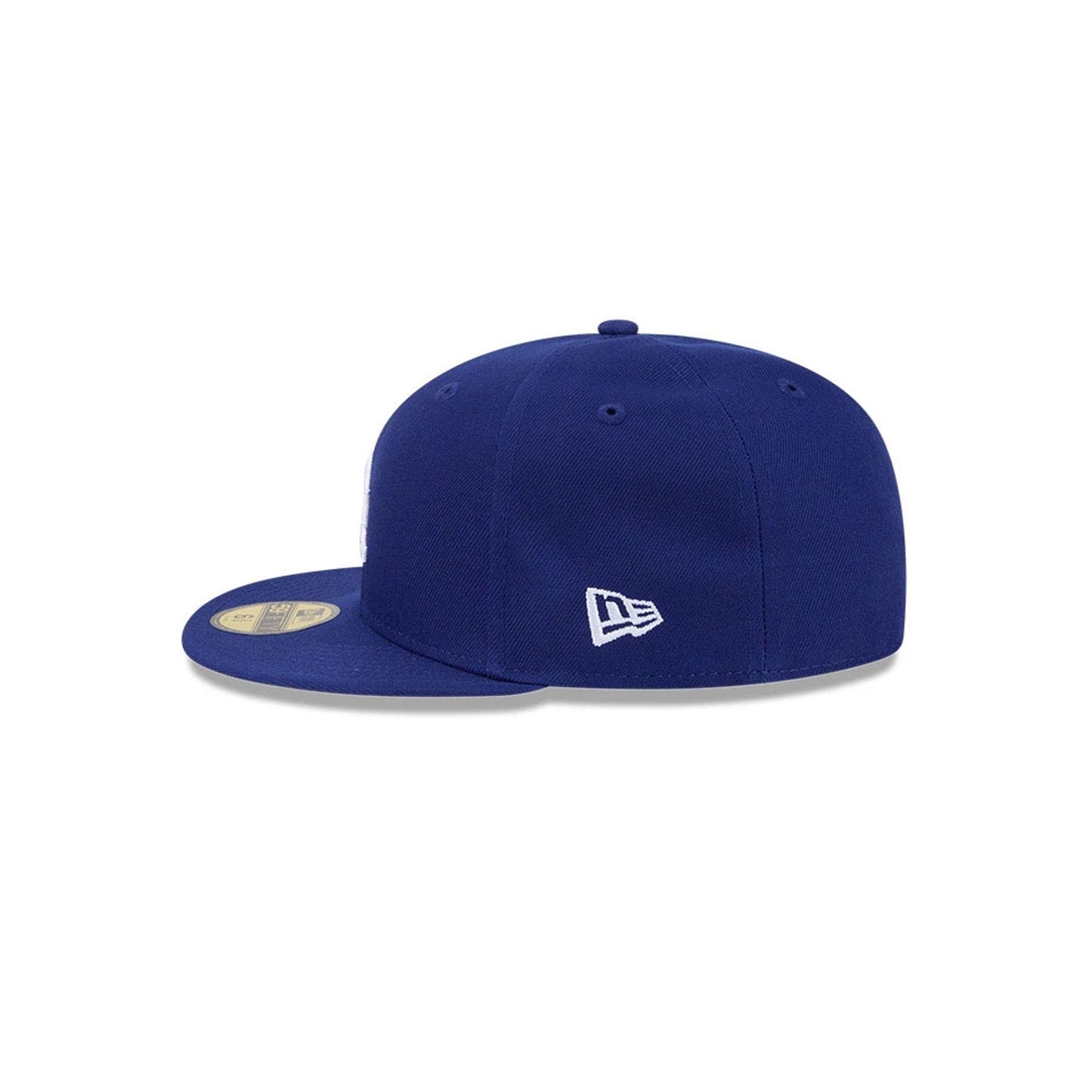 Pictured is this MLB Hidden Hit LA Dodgers 59FIFTY Fitted cap in dark blue. 6