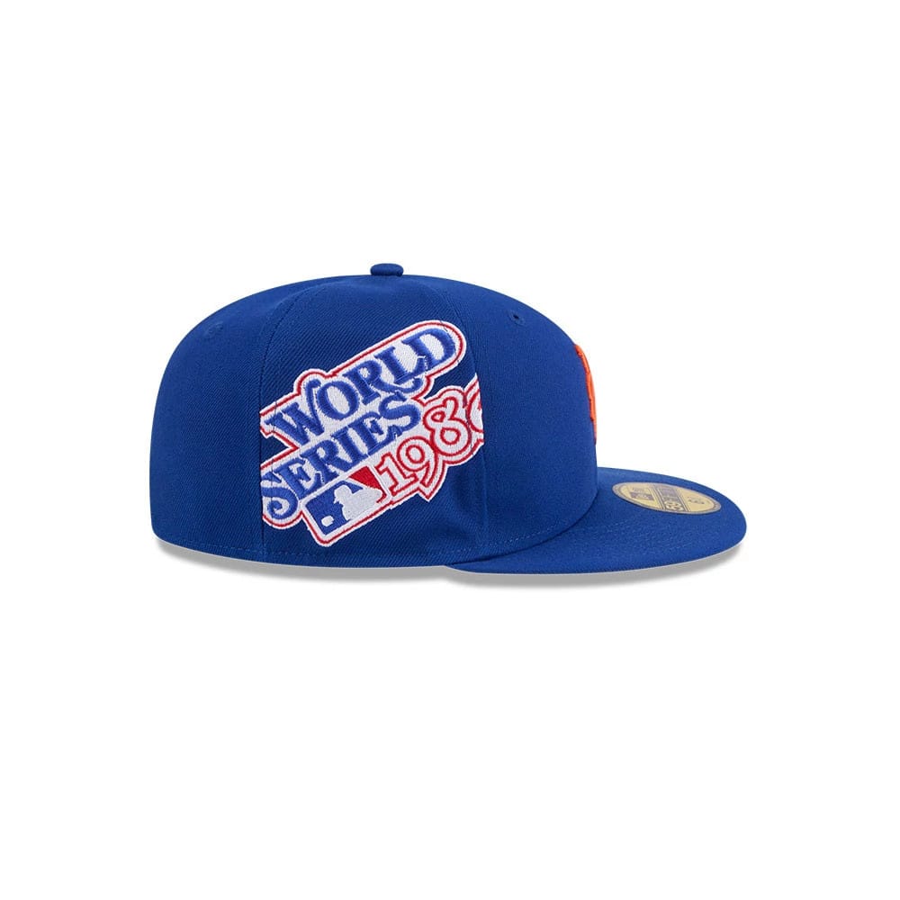 Pictured is this MLB Hidden Hit New York Mets 59FIFTY Fitted cap in blue. 5