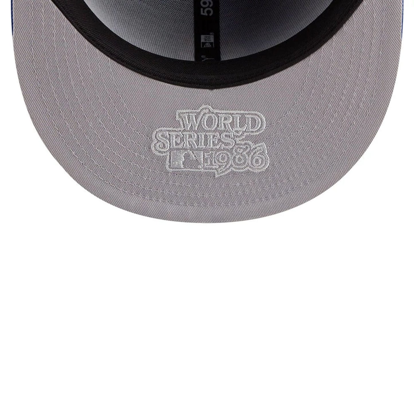 Pictured is this MLB Hidden Hit New York Mets 59FIFTY Fitted cap in blue. 2