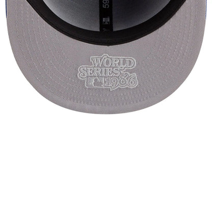 Pictured is this MLB Hidden Hit New York Mets 59FIFTY Fitted cap in blue. 2