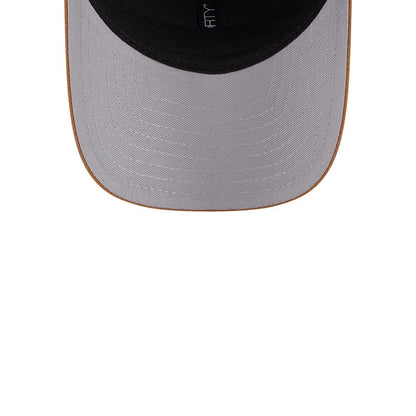 Pictured is this MLB Team Choice Atlanta Braves 9FORTY M-Crown cap in beige. 3