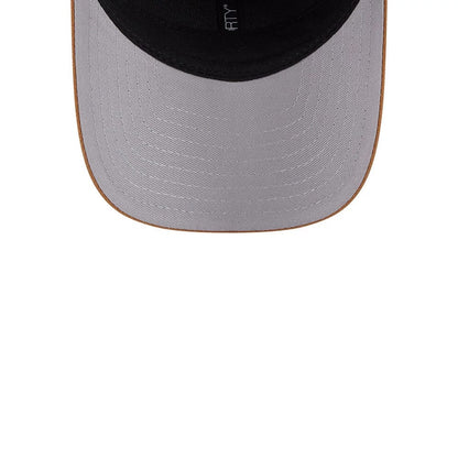 Pictured is this MLB Team Choice Atlanta Braves 9FORTY M-Crown cap in beige. 3