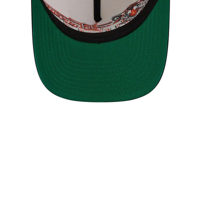 Pictured is this MLB Classic Detroit Tigers 9FIFTY A-Frame Snapback cap in White. 2